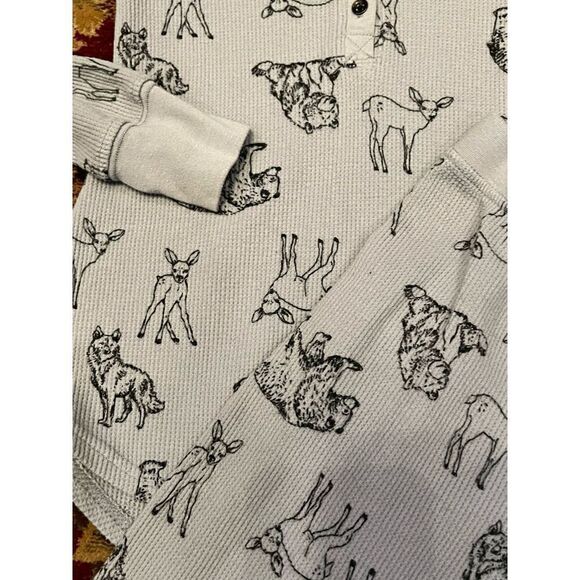 Free Press Gray Thermal Pajamas Size Extra Small - Picture 2 of 4